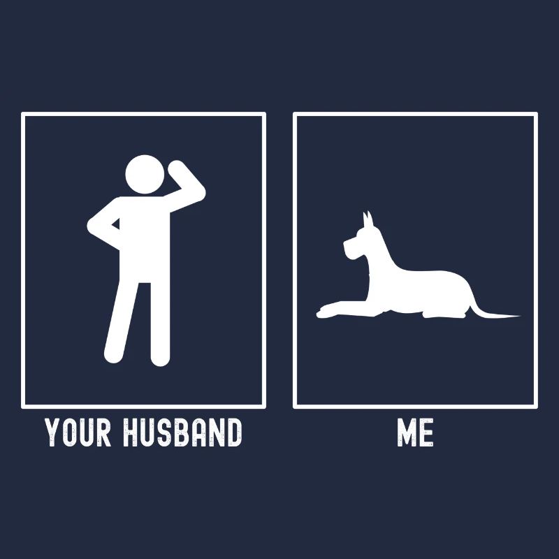 Ihr Ehemann - Ich - Deutsche Dogge Hund
