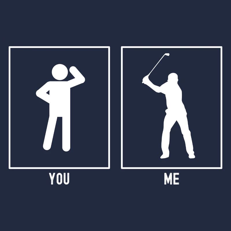 Vous - Moi - Golf Vector