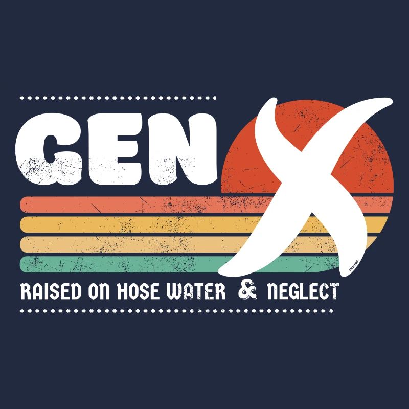 Gen X sunset - Blanc