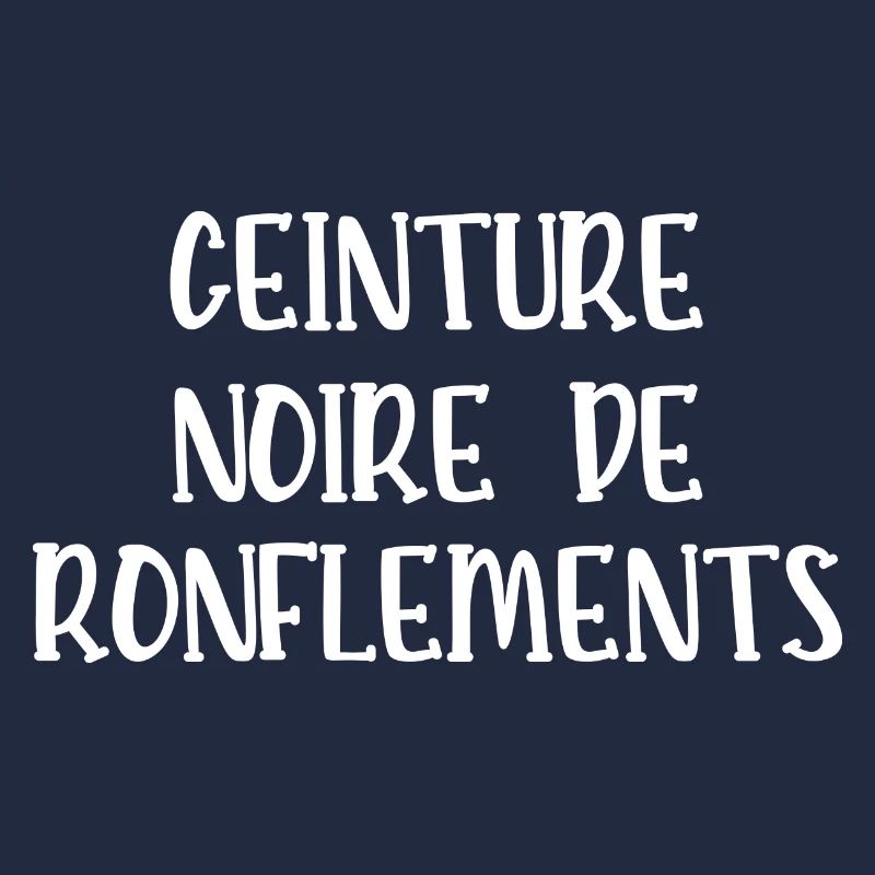 ceinture noire de ronflements