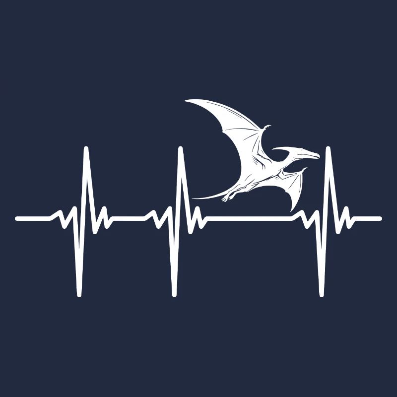 Herzschlag Dino Pteranodon Dinosaurier Flugsaurier