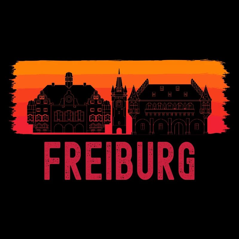 Freiburg Bayern Skyline