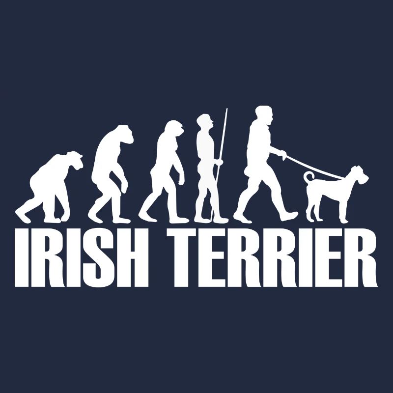 Irish Terrier chien propriétaire de chien Evolution
