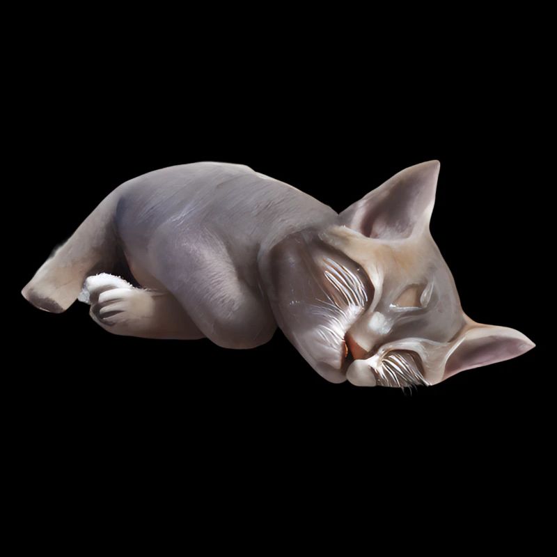 Schlafende Katze