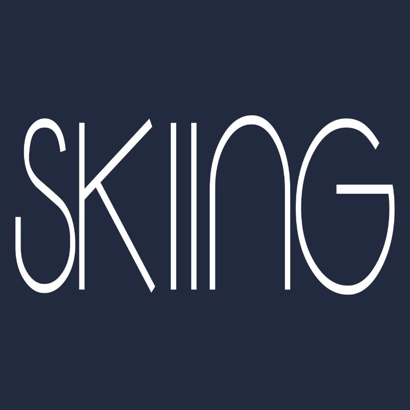 skiing