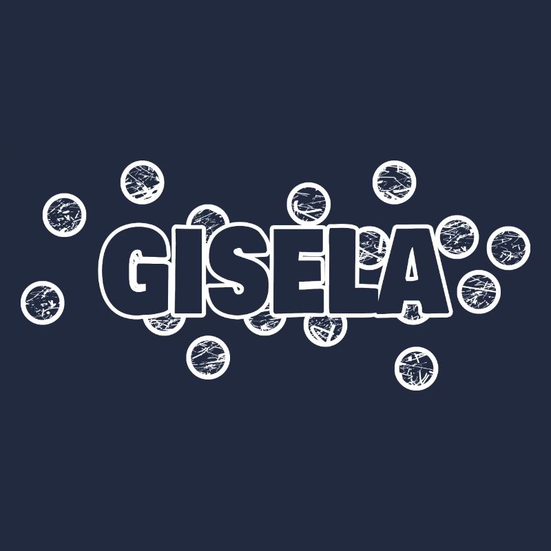 Gisela as bubbles