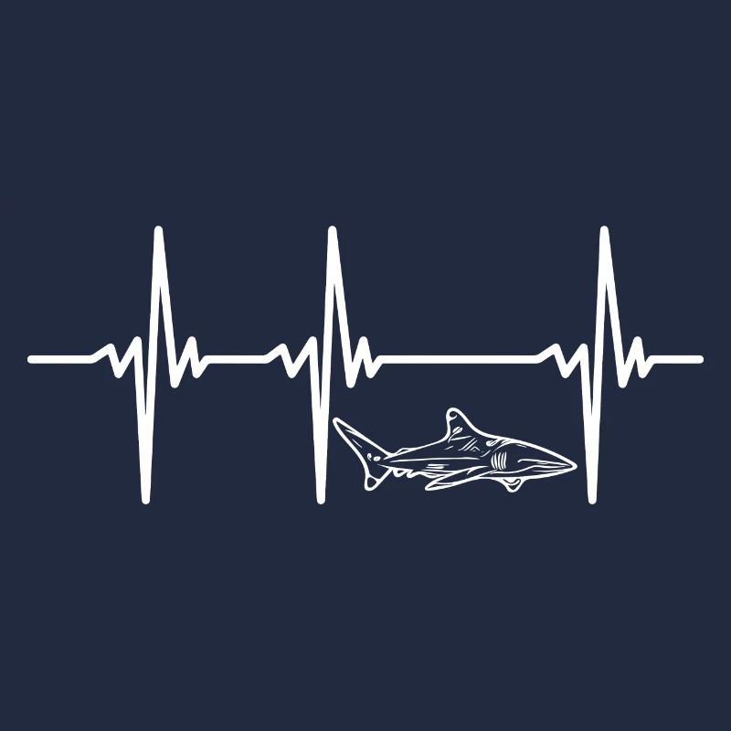 Heartbeat for Elegant Fast Deep Sea Sharks