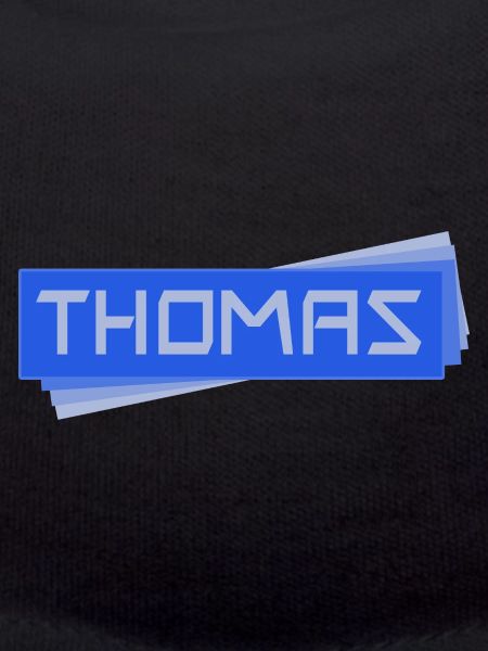 Namensschild Thomas