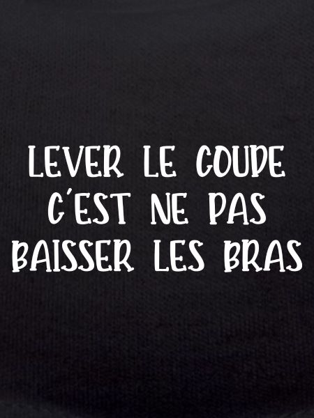lever le coude