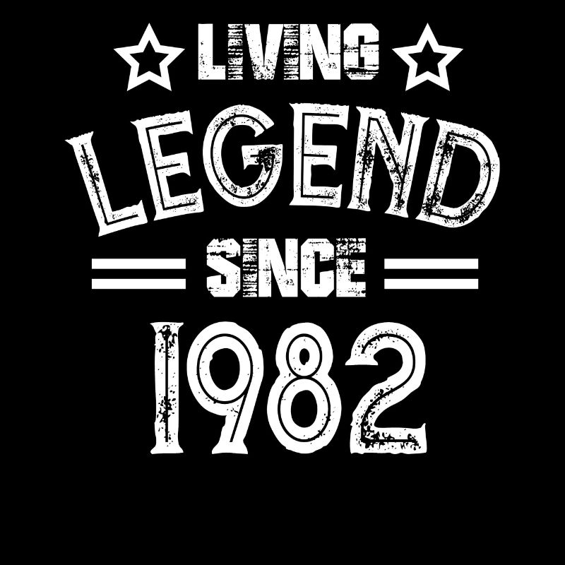 Living Legend since 1982 82er Jahrgang Geschenk