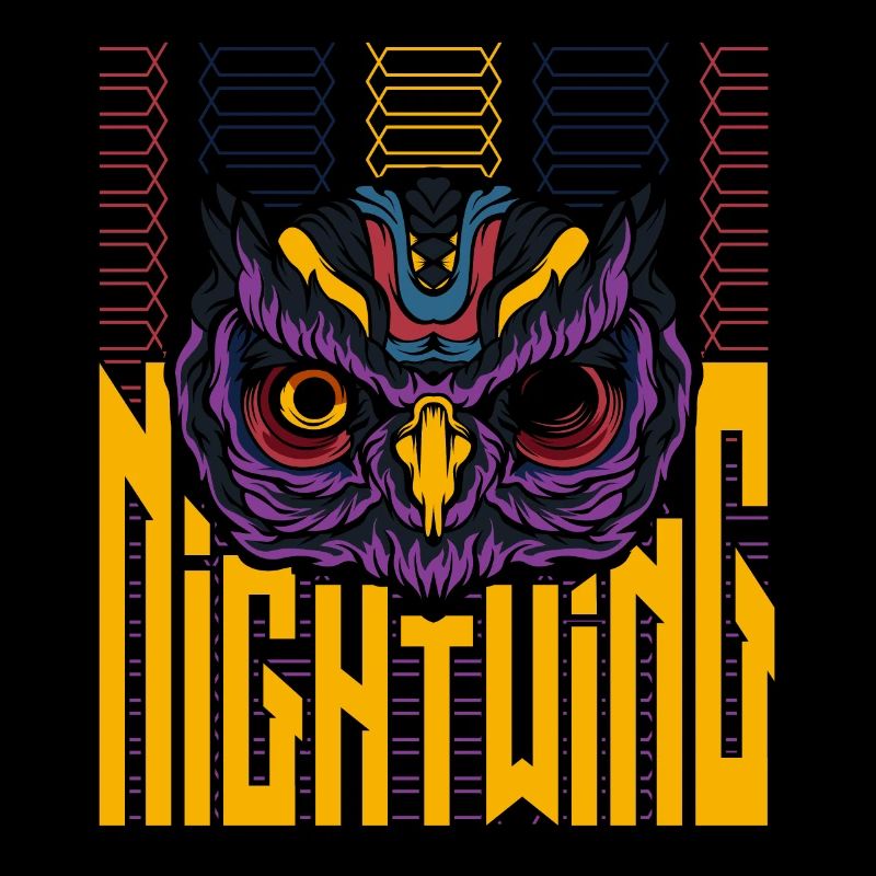 Hibou de nuit à la mode