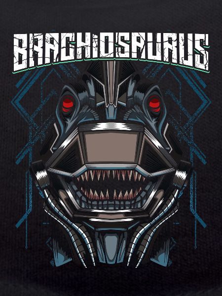 Cyborg Brachiosaurus Dinosaure Scifi