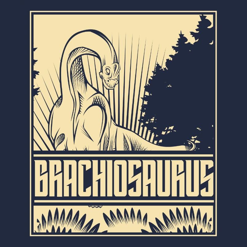 Brachiosaurus Vintage Dino
