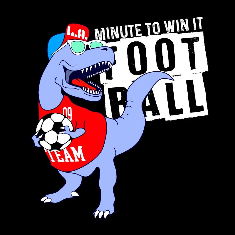 Fußball T-Rex Dinosaurier