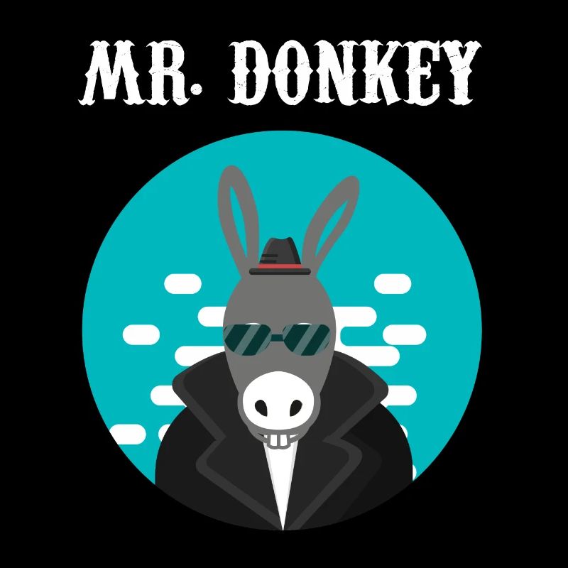 Esel Mr. Donkey Cooler Esel Pimp esel