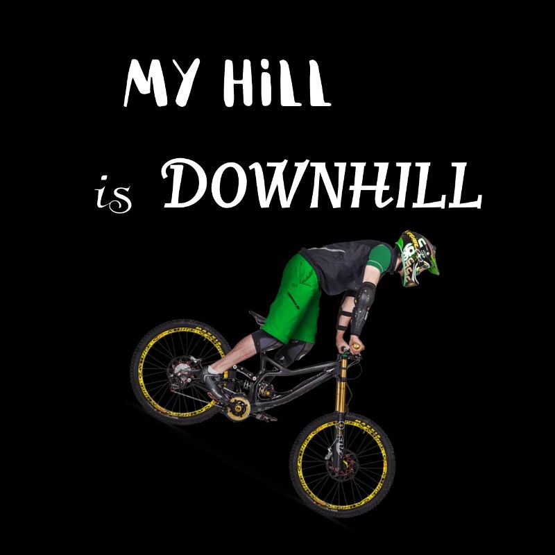 downhill