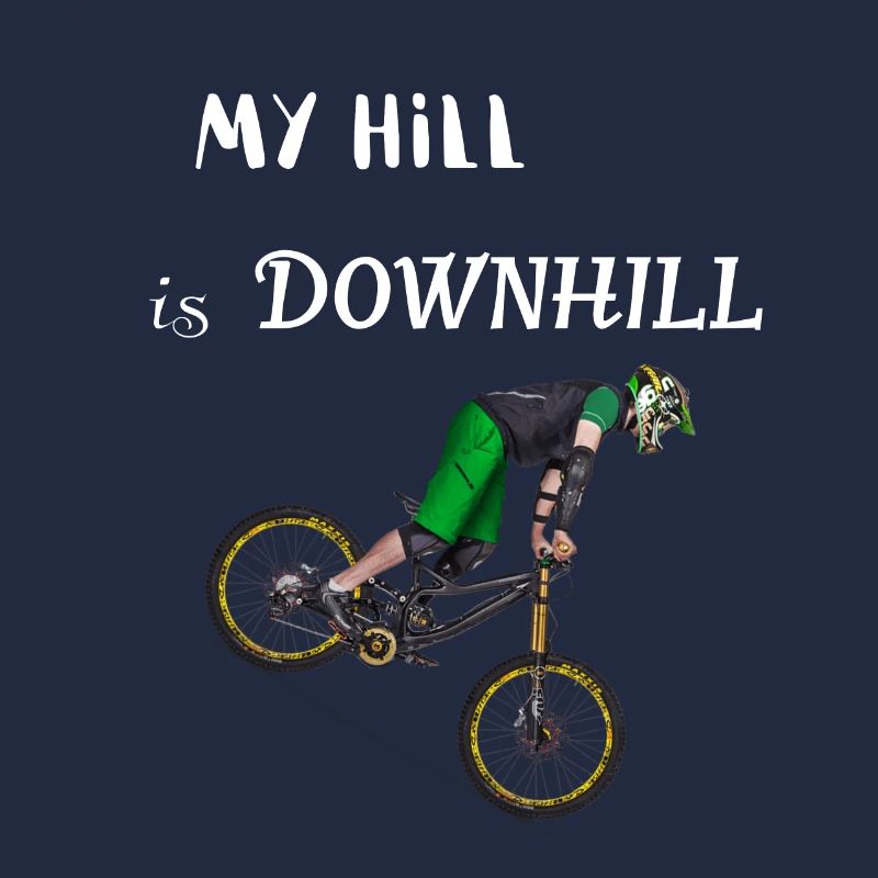 downhill