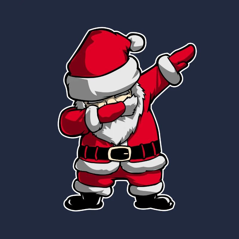 Dabbender Weihnachtsmann Dabbing Santa Geschenk