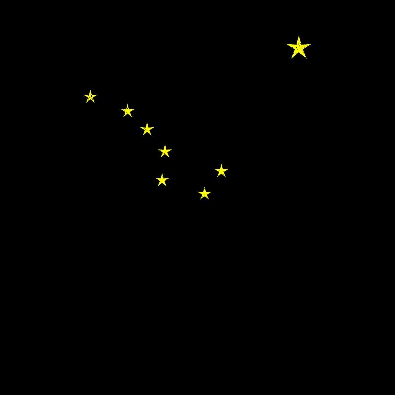 Alaska Flag Fourth July Gift