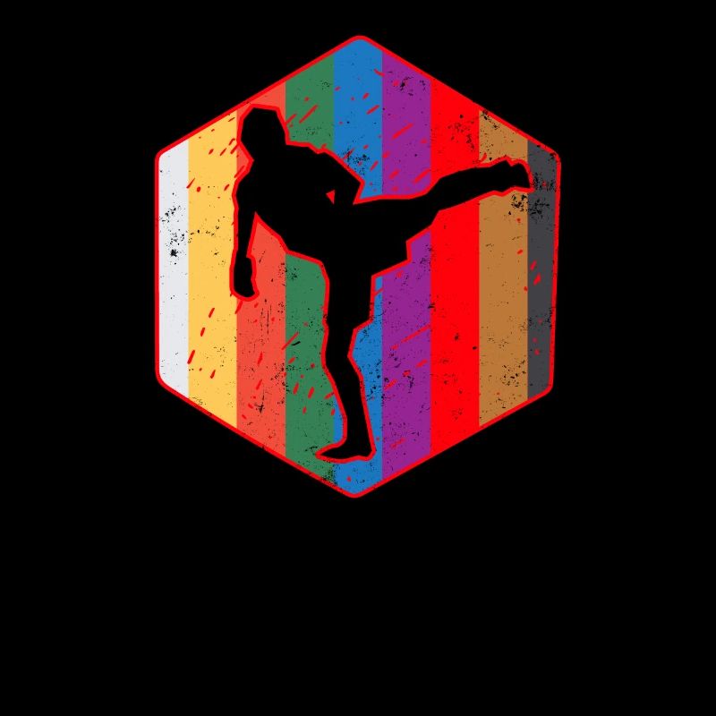 Taekwondo Vintage Retro Geschenk