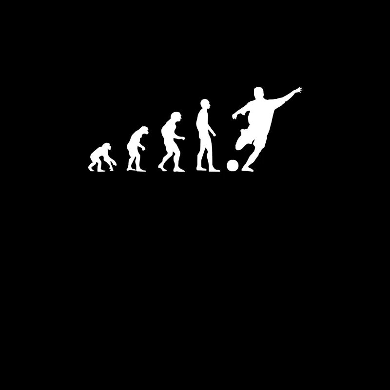 evolution fussballspieler