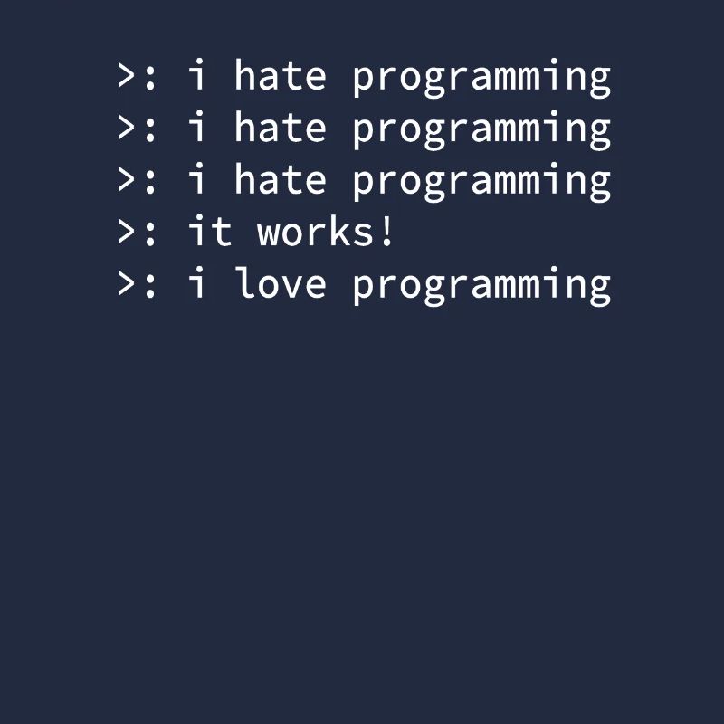 Programmer coden hate nerd geek funny gift