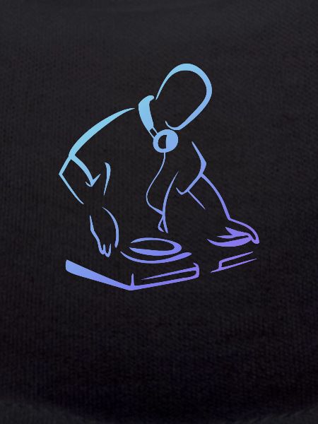 cool blue DJ