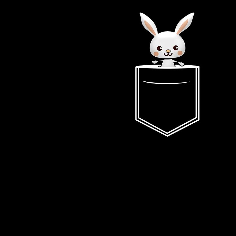 Brusttasche Hase mit Schlappohren
