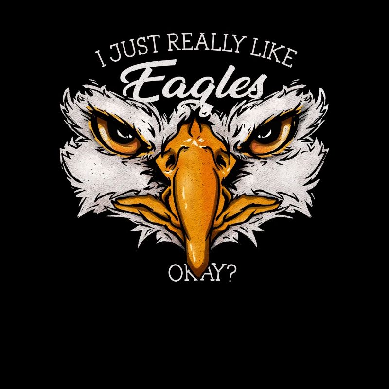 J'aime vraiment les Eagles, d'accord? Cadeau drôle d'aigle