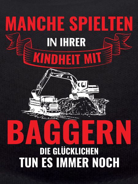 Bagger Baggerfahrer Geschenk