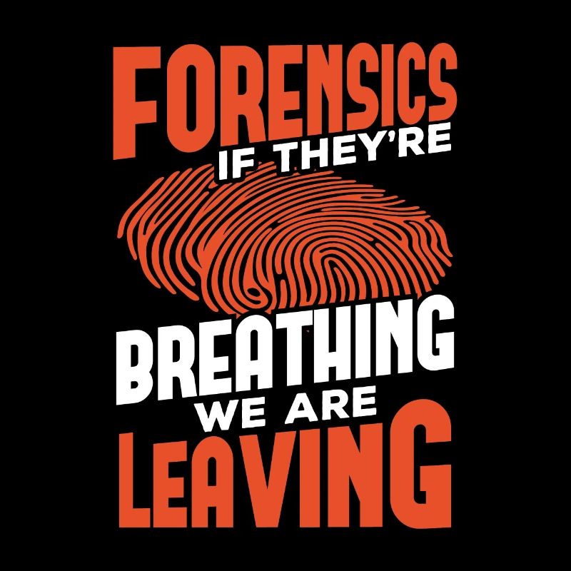 Forensiker Forensik DNA Polizei Blut Geschenk