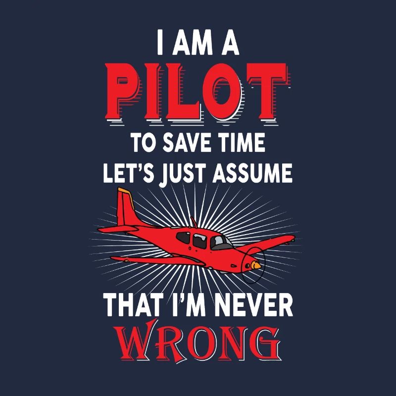 Pilot Piloten Spruch Geschenk