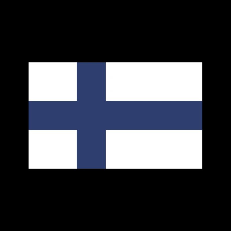Drapeau de la Finlande, pavillon de la Finlande, drapeau de la Finlande