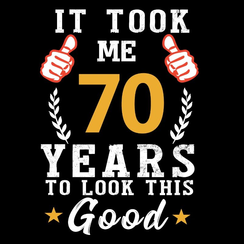 Cela m'a pris 70 ans pour être aussi beau