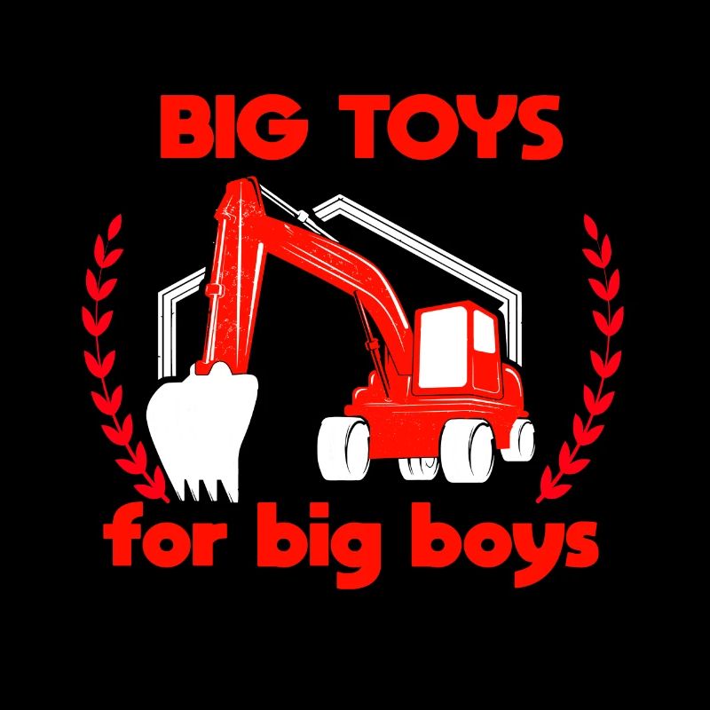 Baggerfahrer lustiger Spruch