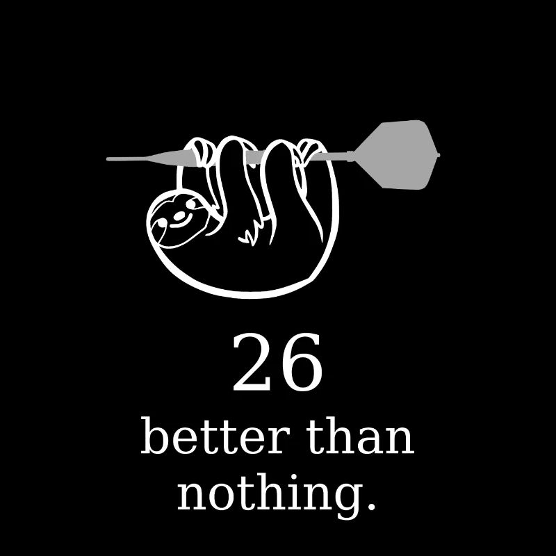 26 is better than nothing.