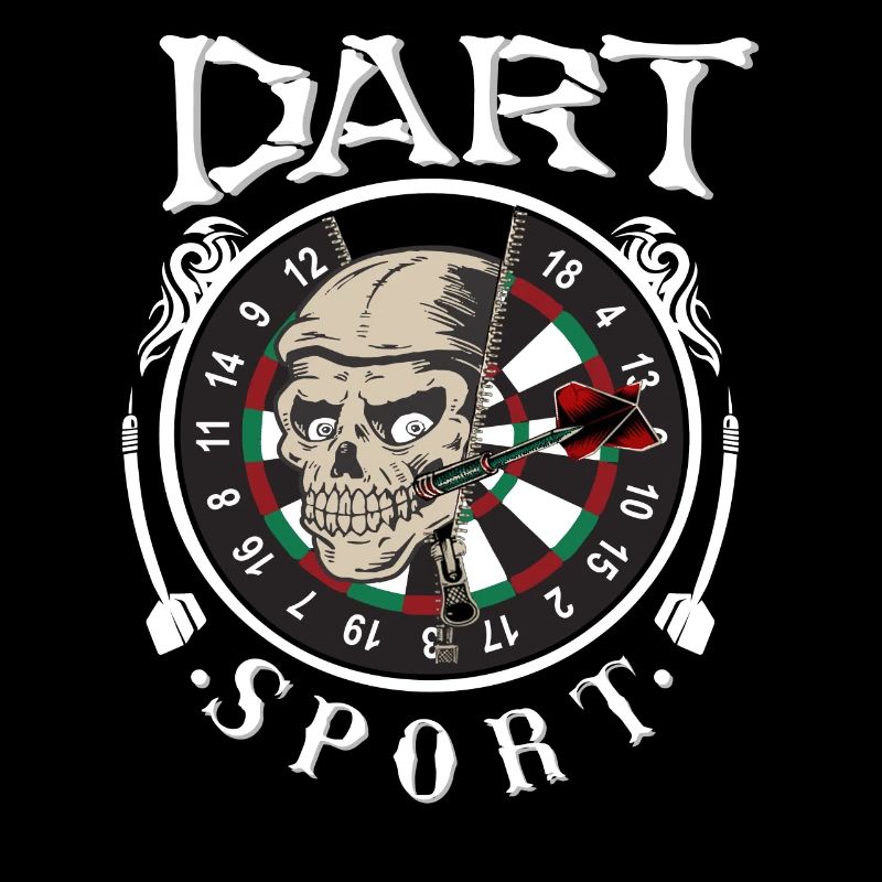 Dart Sport Darts Spruch