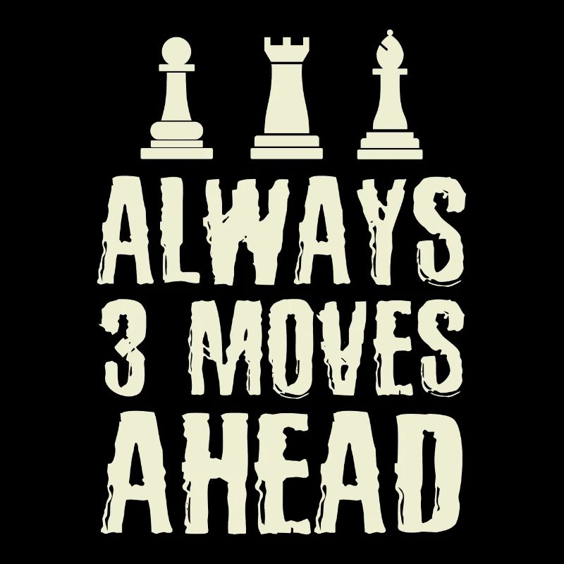 Le joueur d'échecs avance toujours 3 Amant d'échecs