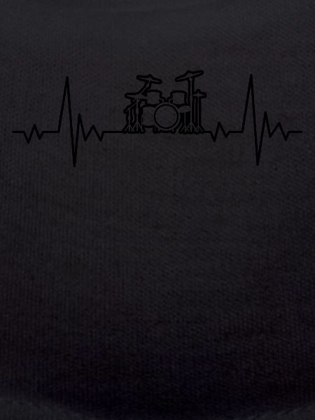 Drummer Herzschlag Musiker Schlagzeuger Geschenk