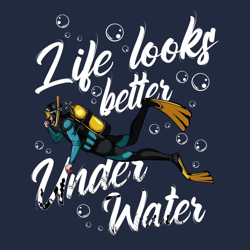 Cool plongeur Sort Plongée Statement Idée cadeau