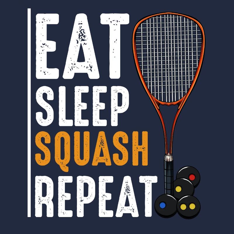 Eat Sleep Squash Repeat Funny sayings gift