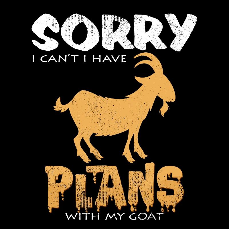 Goats Funny Sayings Cool goat farmer gift