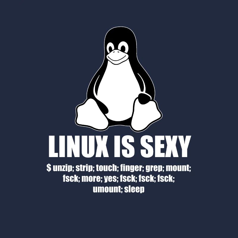 Linux Root SUDO Unix Shell Sexy cadeau drôle