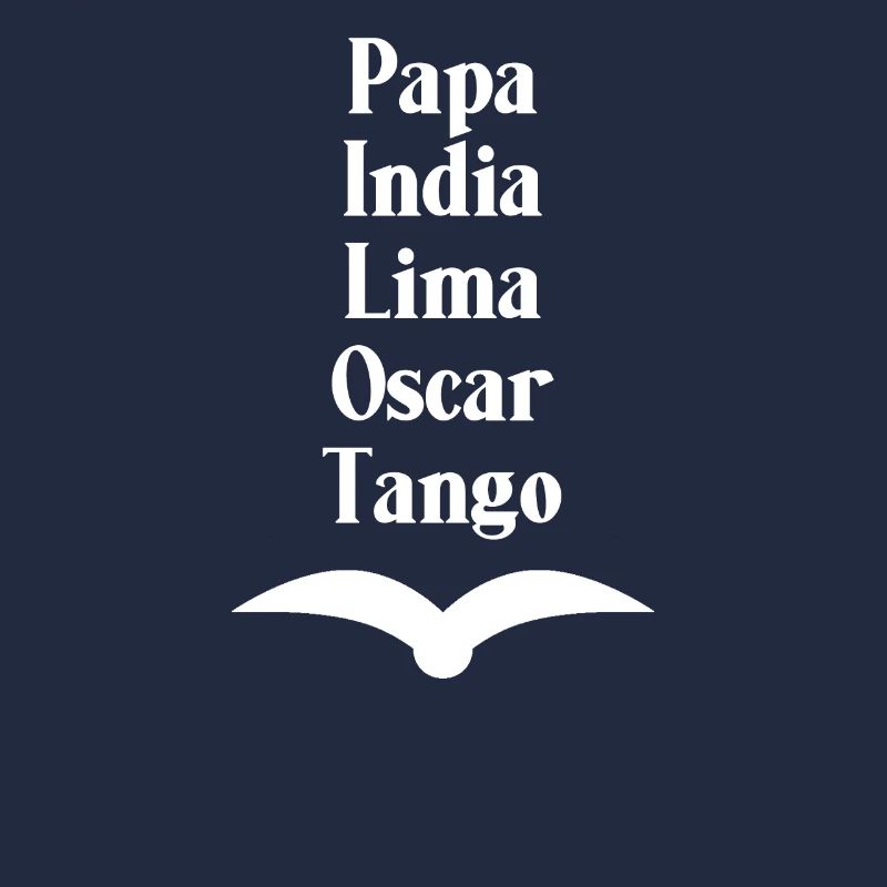 Pilot alphabet PILOT | Flight ticket gift