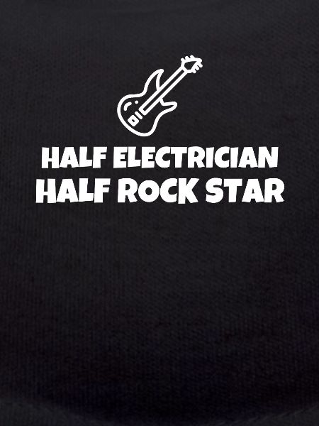 Half Electrician Half Rock Star