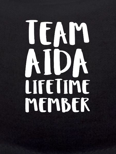 Team Aida Lifetime Member
