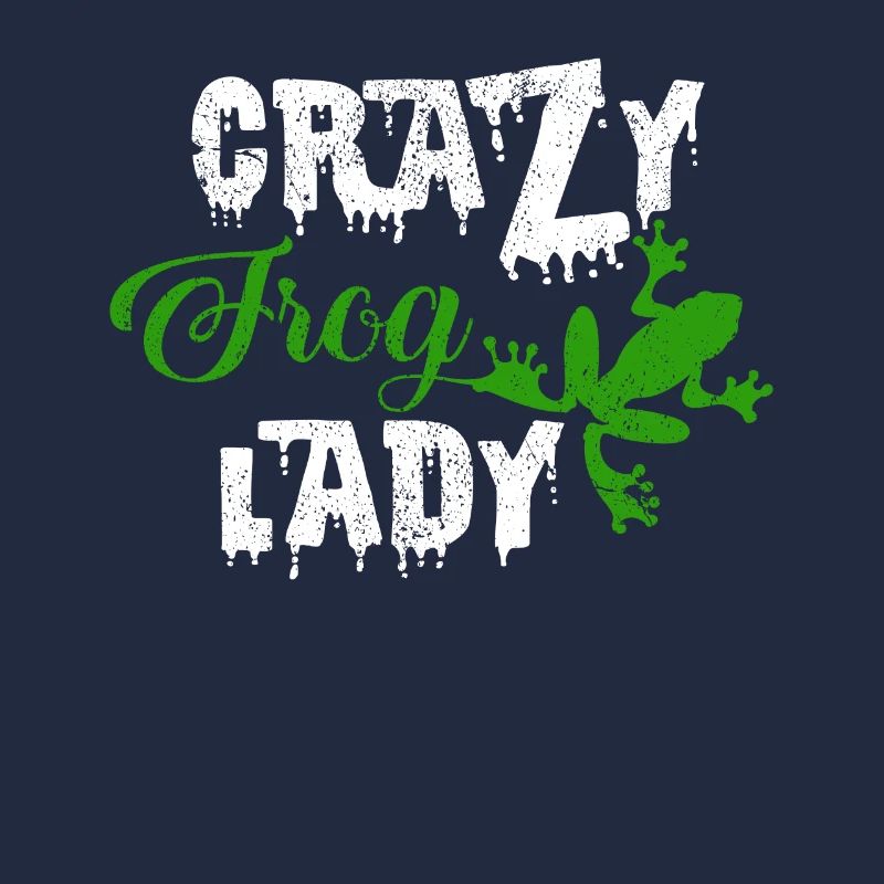 Crazy Frog Lady Cool Frogs Statement Gift
