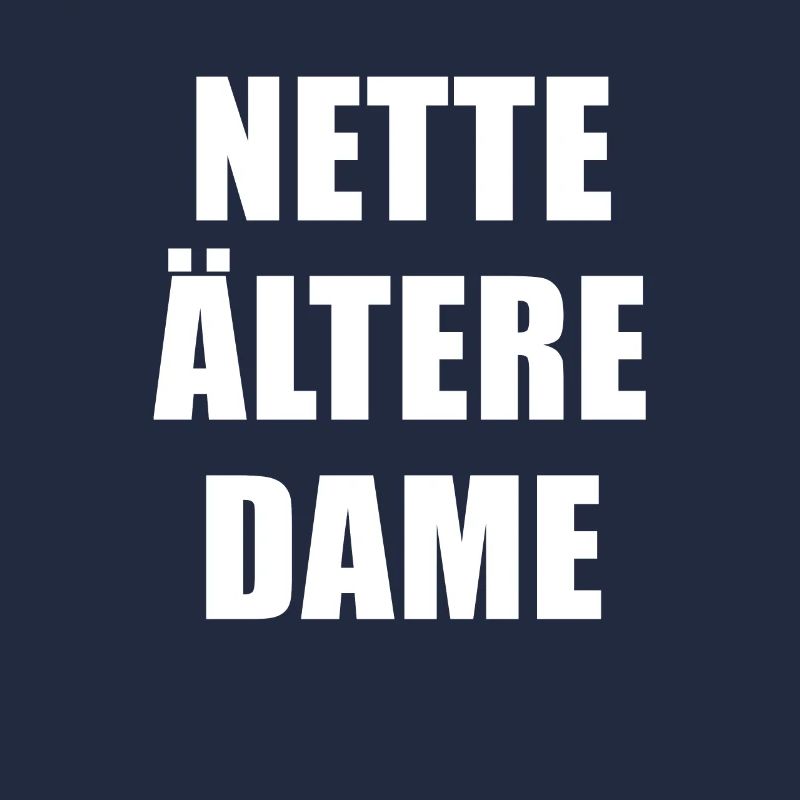 Nette Ältere Dame