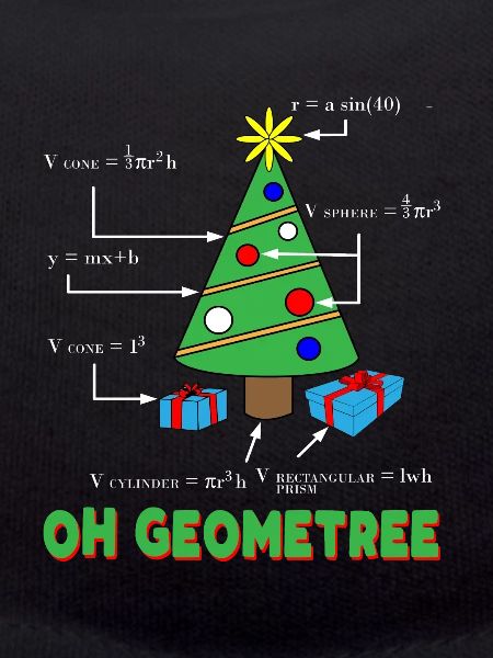 Geometree math teacher Christmas