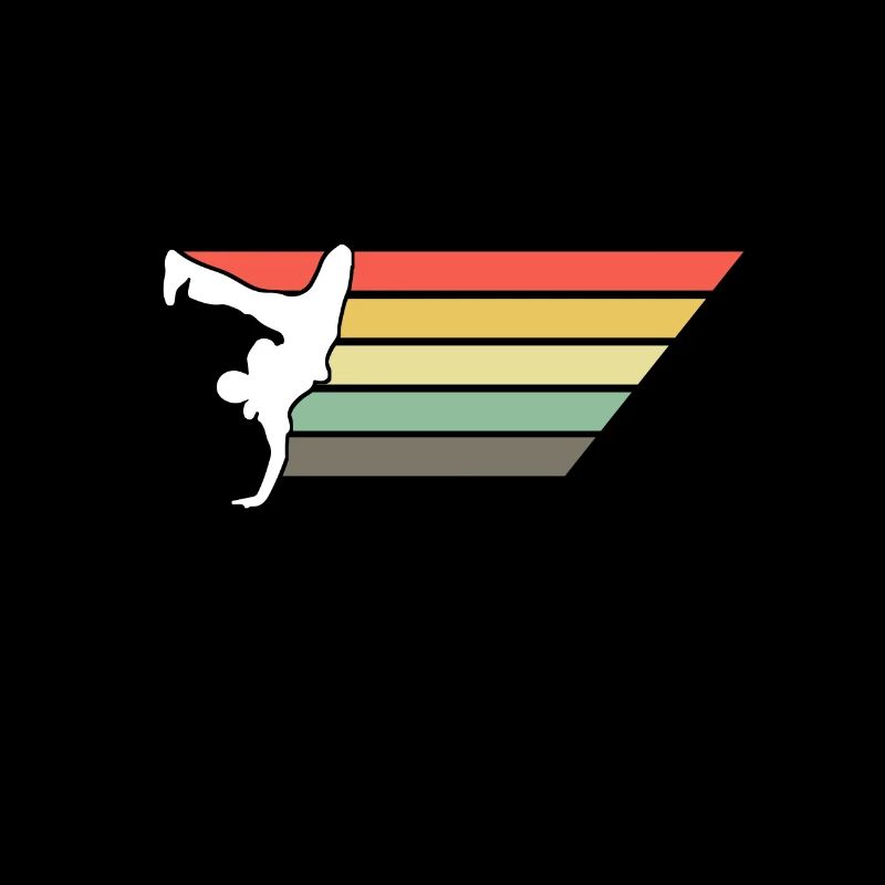 Retro Breakdance Bboying Geschenk I Breakdancing